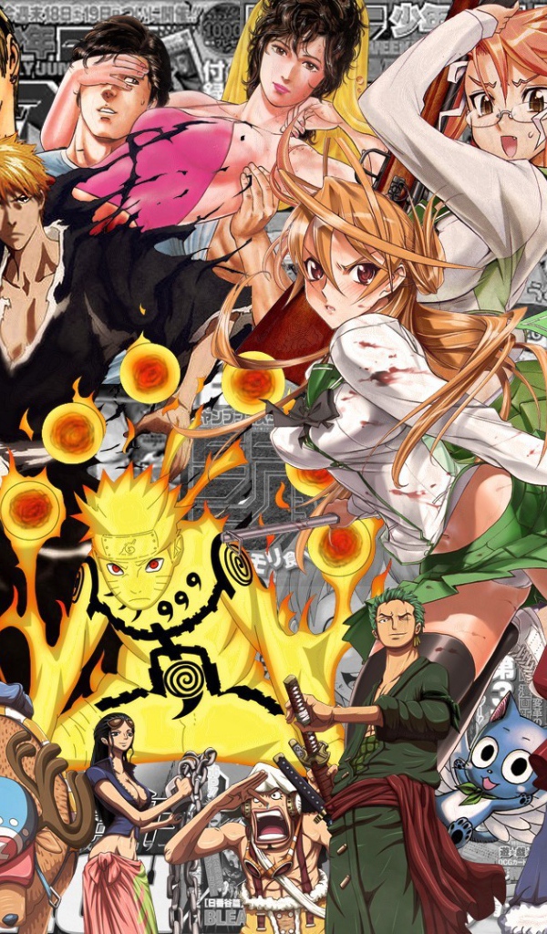 Герои манги аниме Highschool DxD