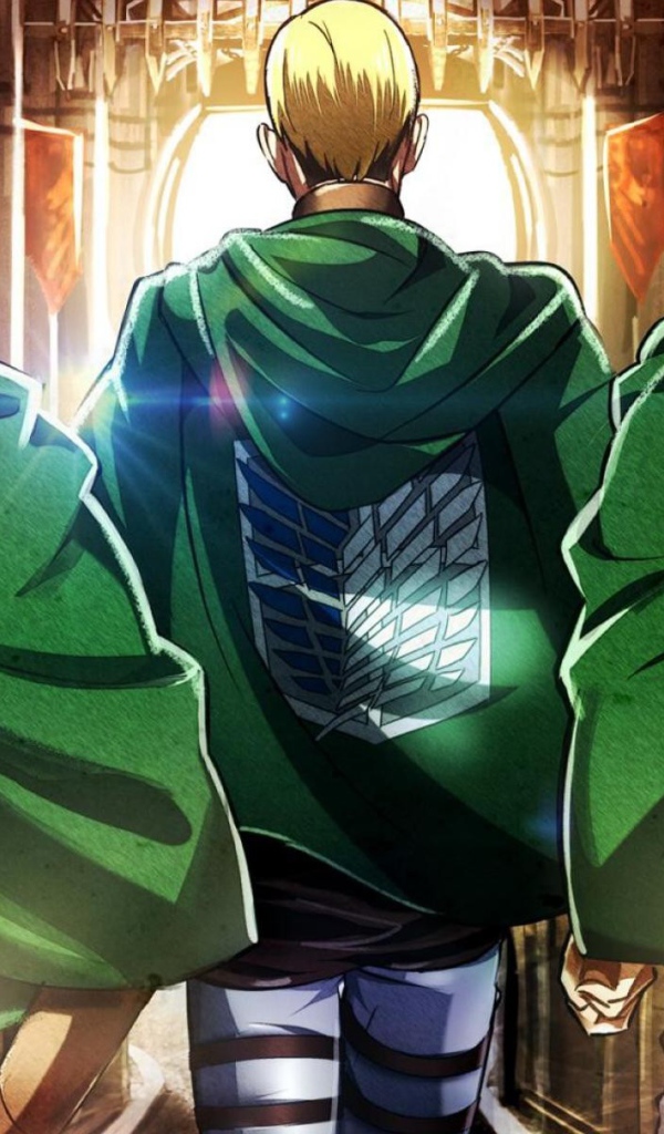 Герои манги  Атака Титанов в зеленых накидках