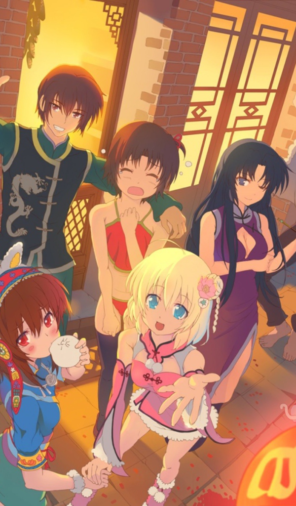 Праздник в аниме Маленькие проказники