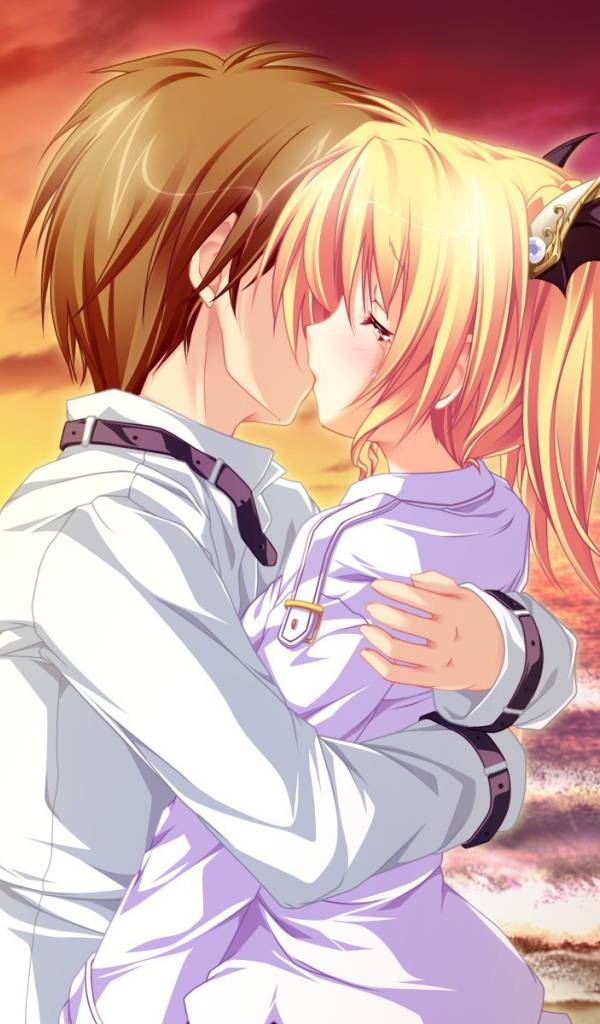 Объятия в аниме Magus Tale