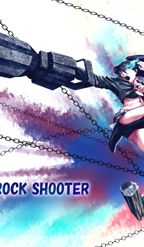 Японское аниме Black Rock Shooter