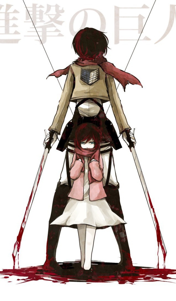 Японское аниме Shingeki no Kyojin