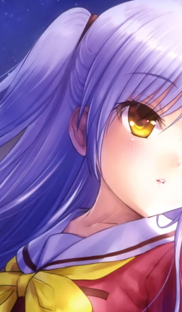 Милая девушка Тачибана Канаде из мира аниме