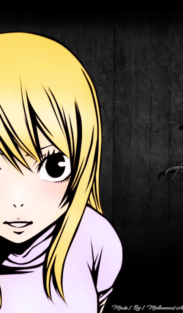 Люси из аниме Сказка о хвосте феи