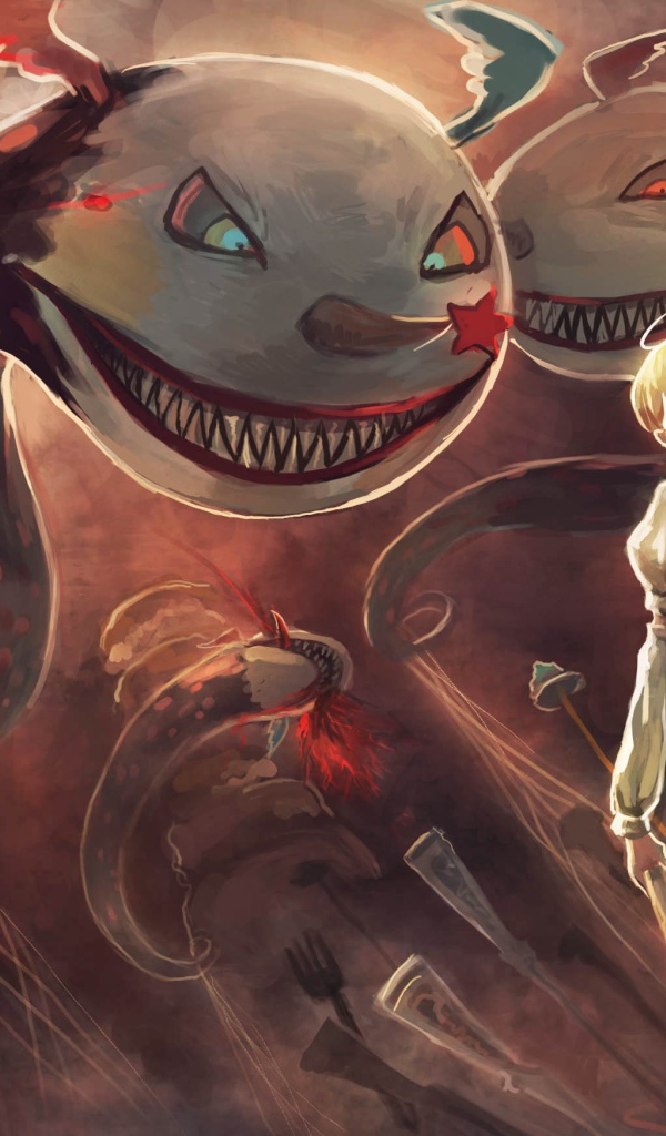 Магические создания из аниме Девочка-волшебница Мадока