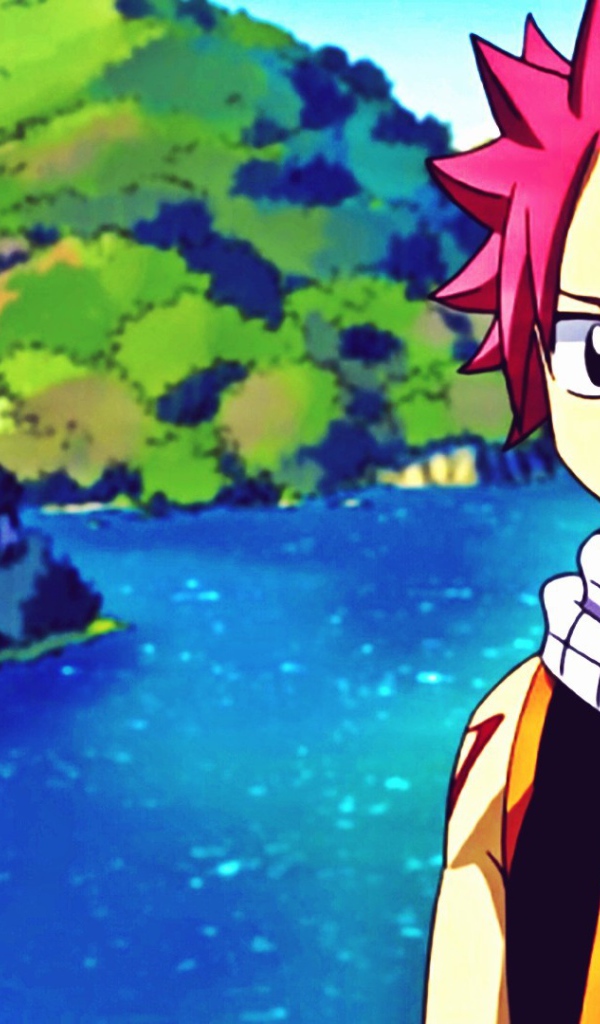 Парень аниме Dragneel Natsu