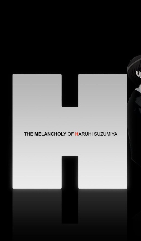 Парень и девушка из аниме Меланхолия Харухи Судзумии