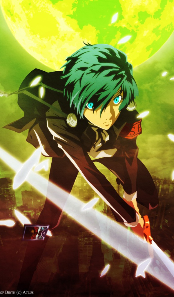 Парень из аниме Persona 3