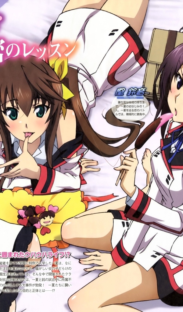 Манга аниме Infinite Stratos