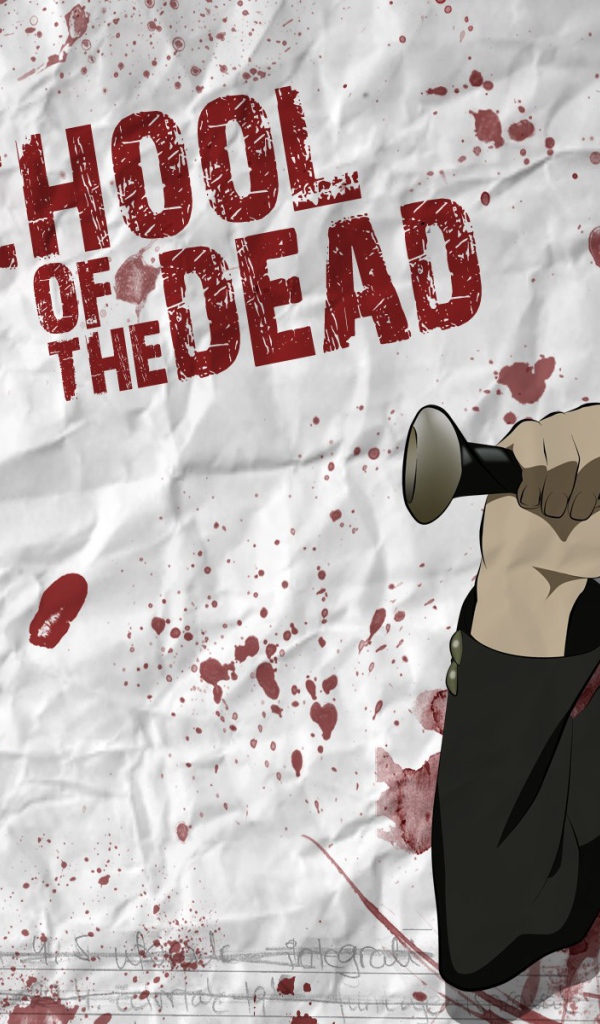 Манга аниме Школа мертвецов