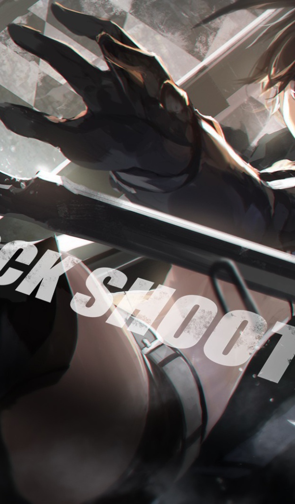 Манга аниме Black Rock Shooter