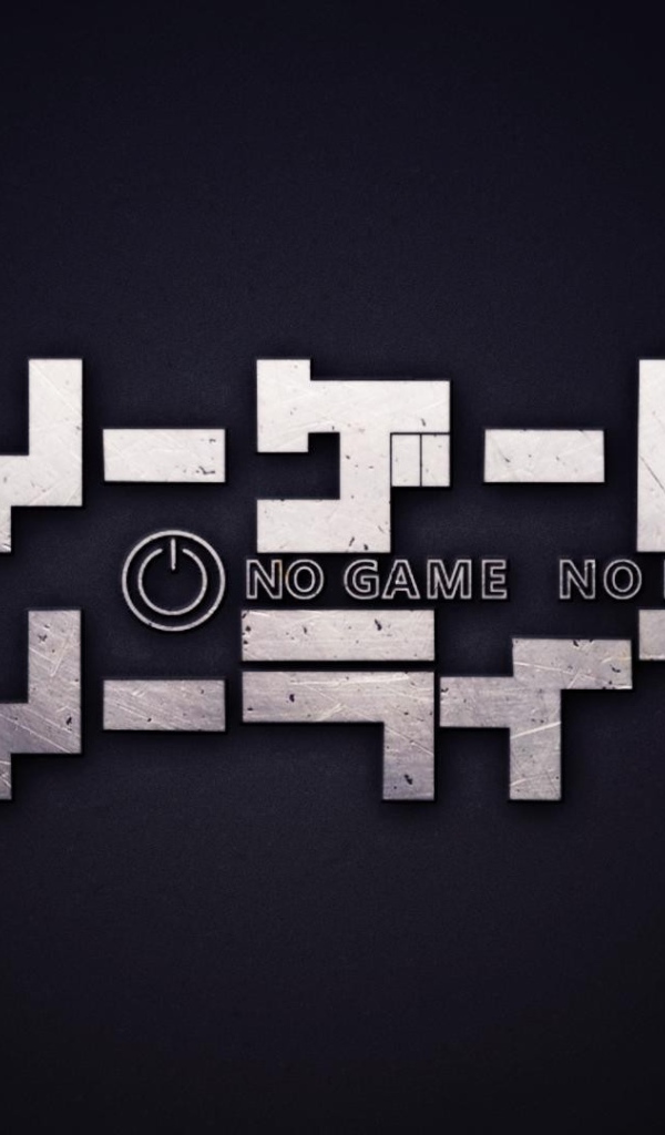 Манга аниме Игра на выживание, черный фон