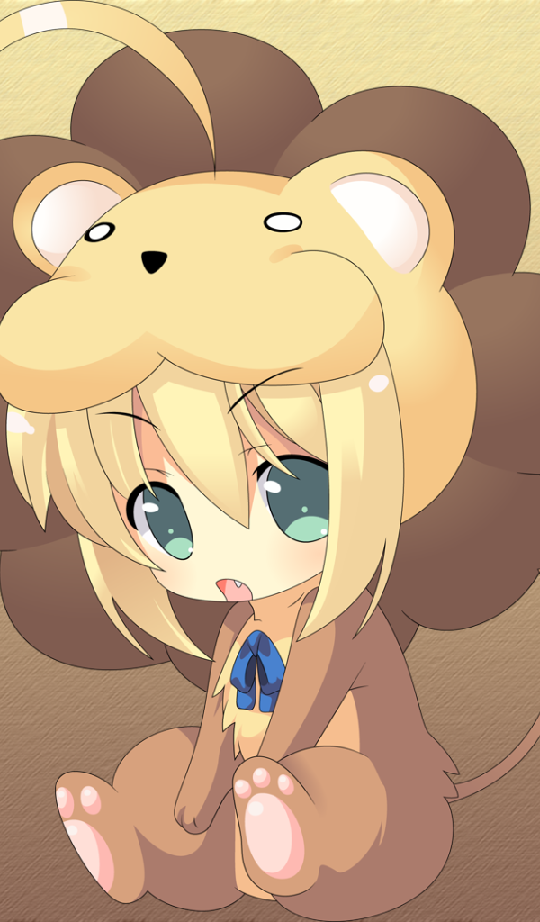 Маска на голове девушки аниме Ночь прибытия