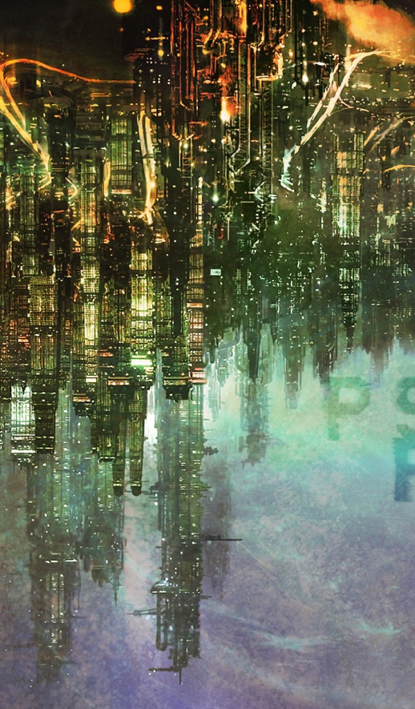 Мегаполис в аниме Psycho-Pass