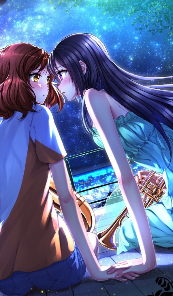 Музыкальный дуэт в аниме Играй, Эуфониум