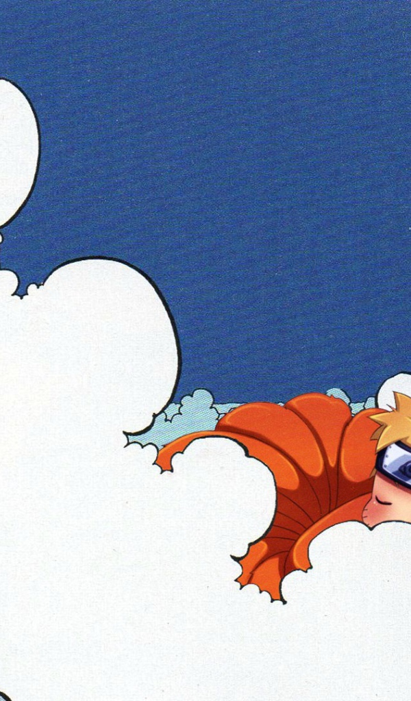 Наруто спит в облаках, аниме