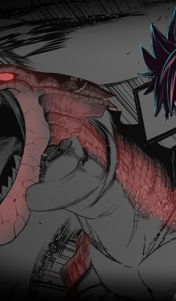 Натсу с драконом, аниме Сказка о хвосте феи