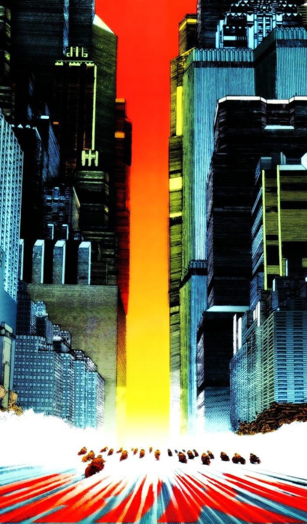 Новый Токио в аниме Акира