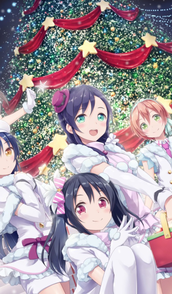Новогодний праздник в аниме Love Live