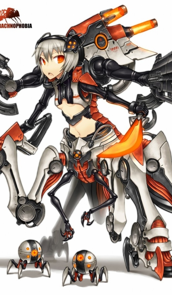 Оранжевый робот Gia Anime