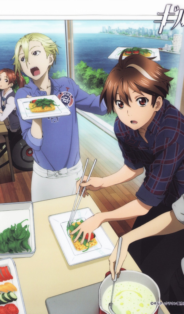 Люди в кафе, аниме Корона грешника