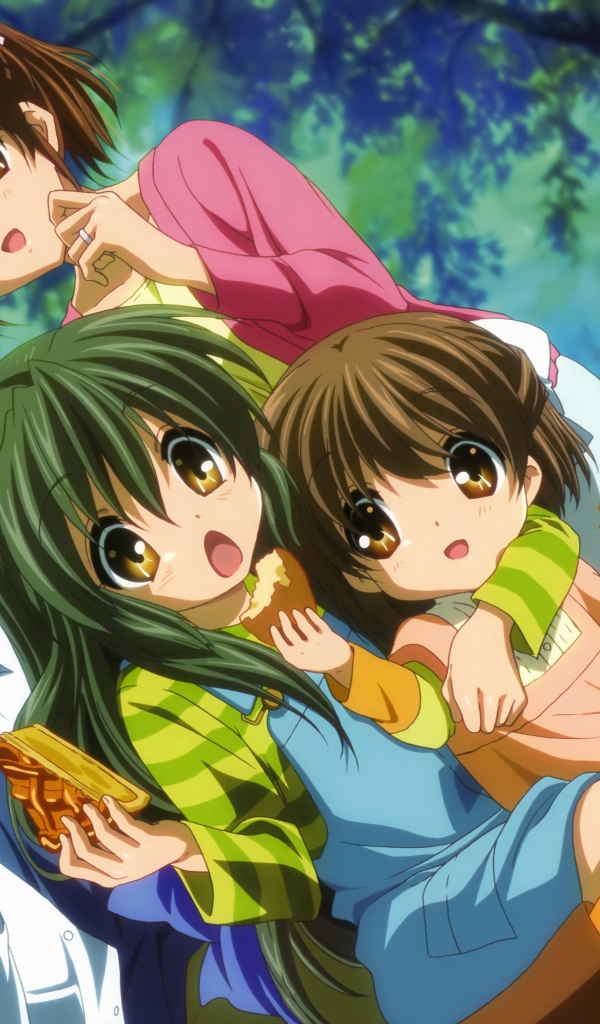 Пикник на газоне, аниме Кланнад