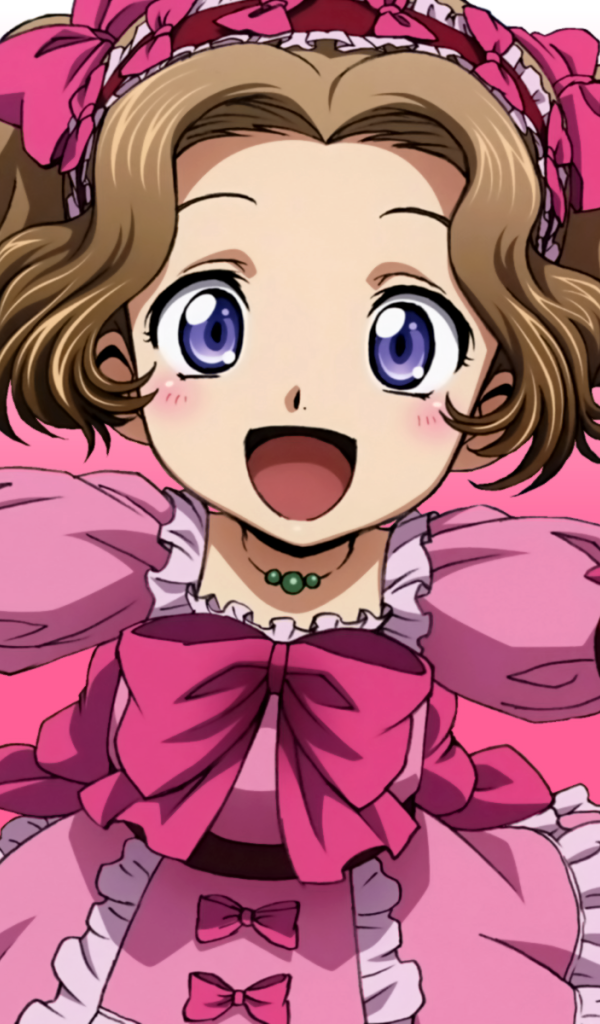 Розовая малышка из аниме Code Geass