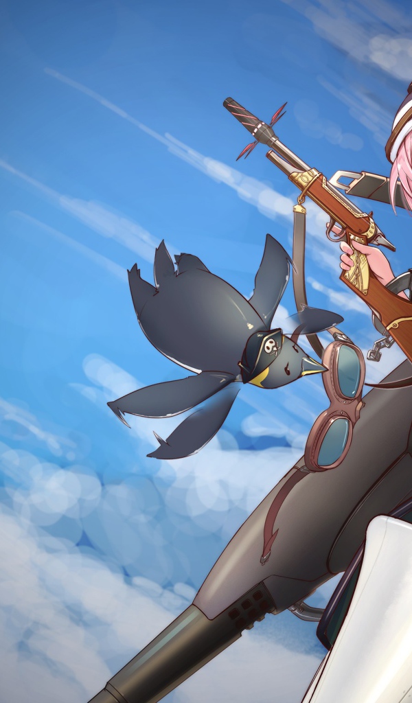 Девушка пират в аниме Кэмономими