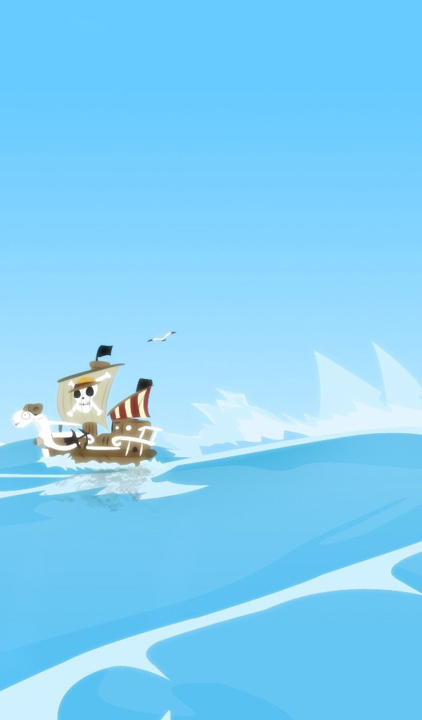 Пиратский корабль в аниме Большой куш