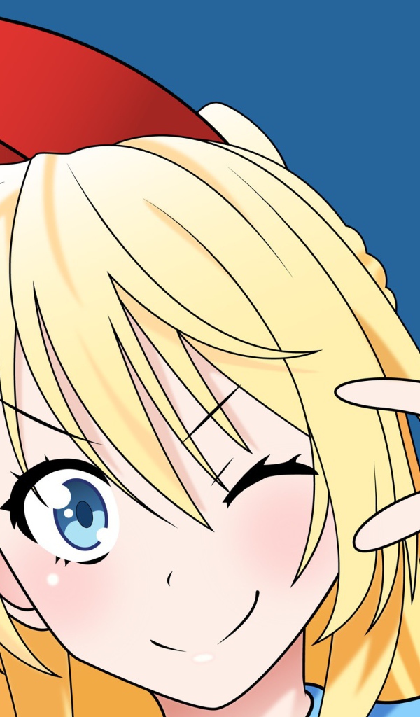 Задорная девушка аниме Nisekoi