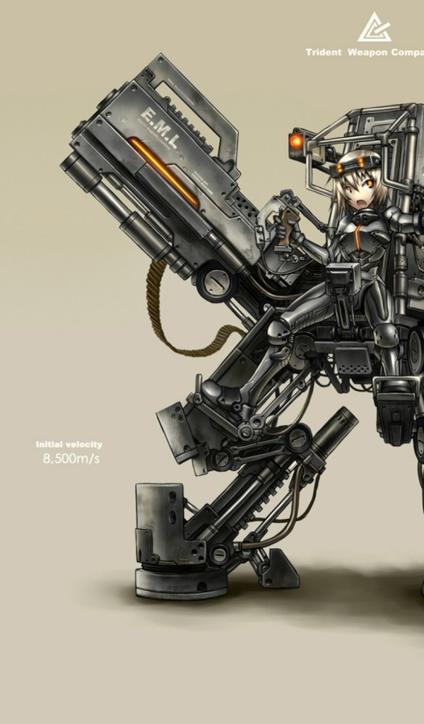 Мощный робот Gia Anime