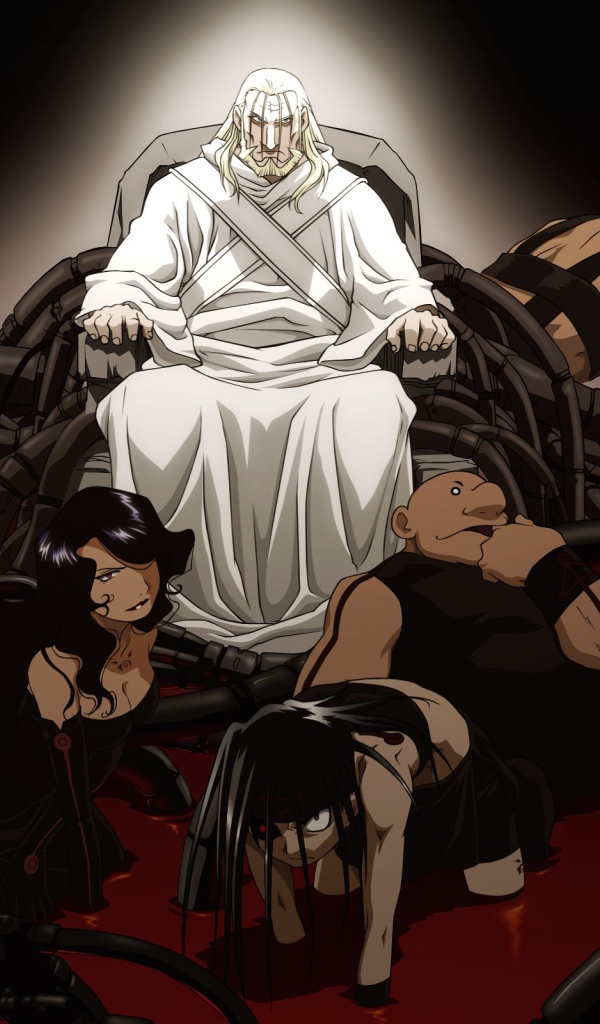 Могущественный маг в аниме Стальной алхимик