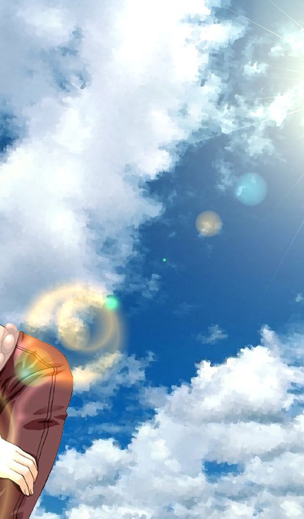 Радужная девушка аниме Большой куш