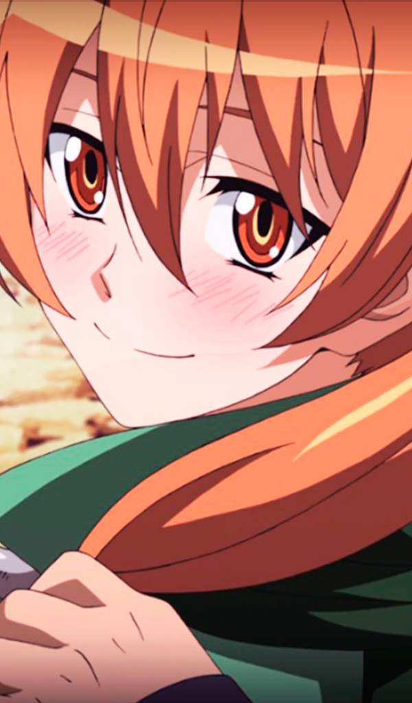 Рыжая девушка, аниме Akame ga Kill