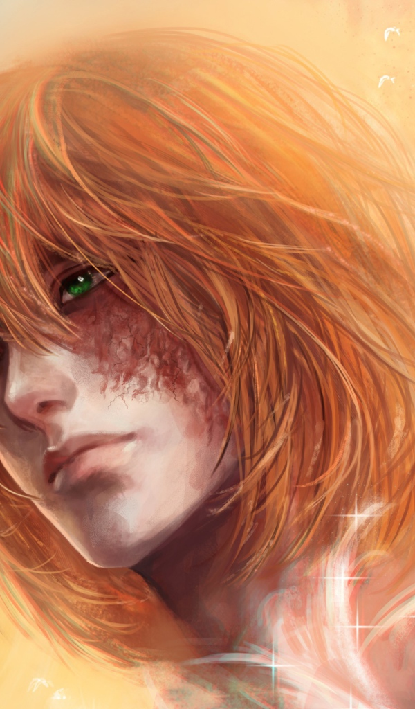 Рыжий парень из аниме Тетрадь смерти