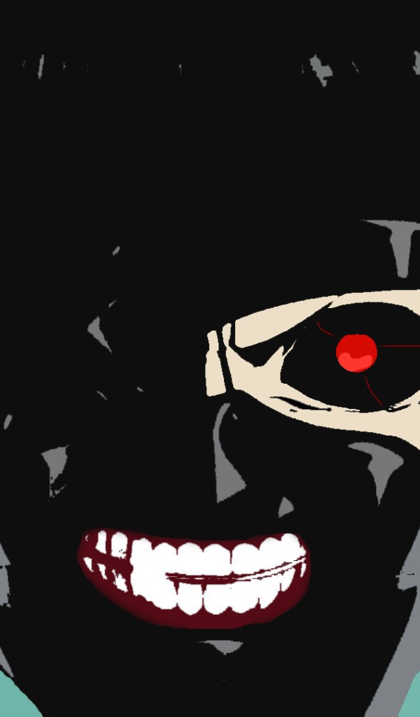 Красные глаза в аниме Tokyo Ghoul