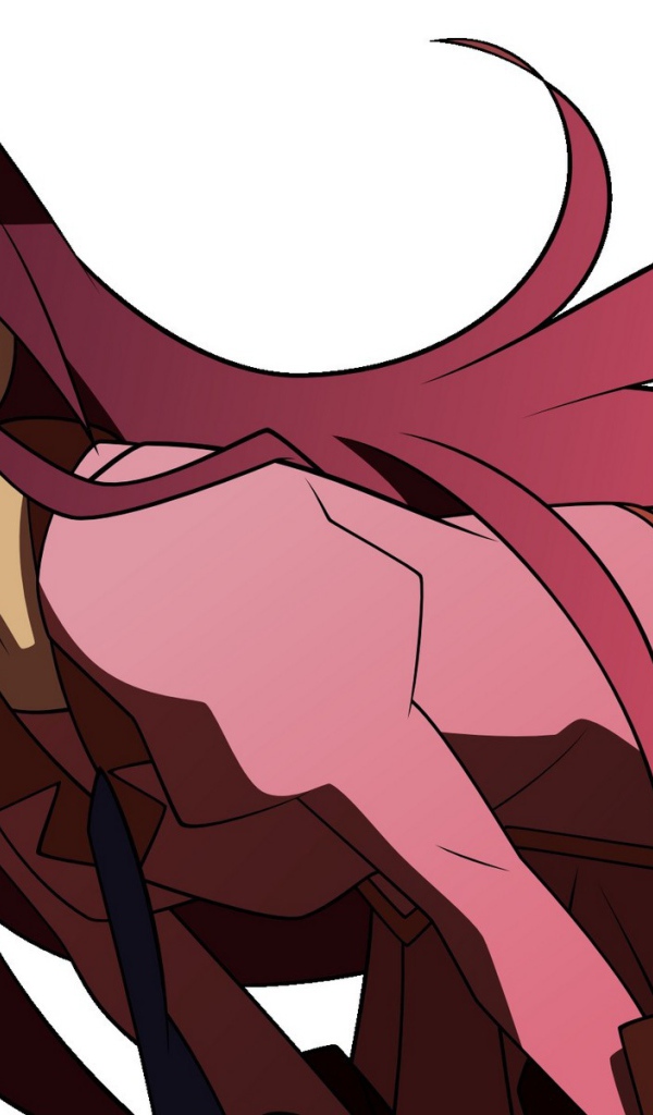 Красноволосая девушка в аниме Monogatari Series