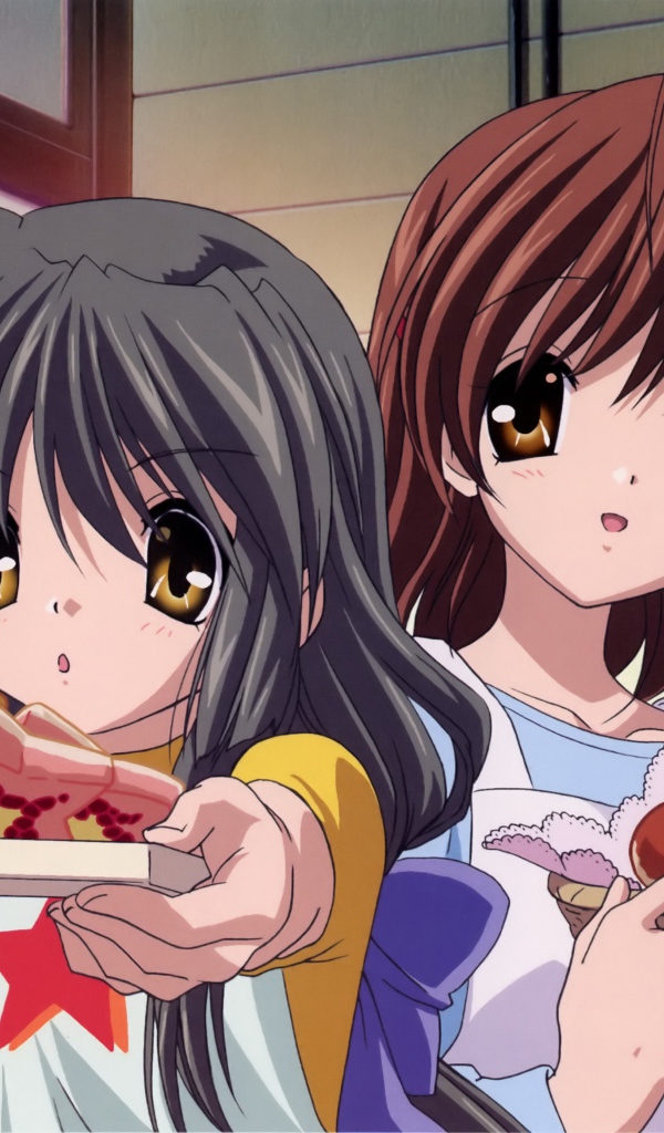 Угощение в аниме Кланнад