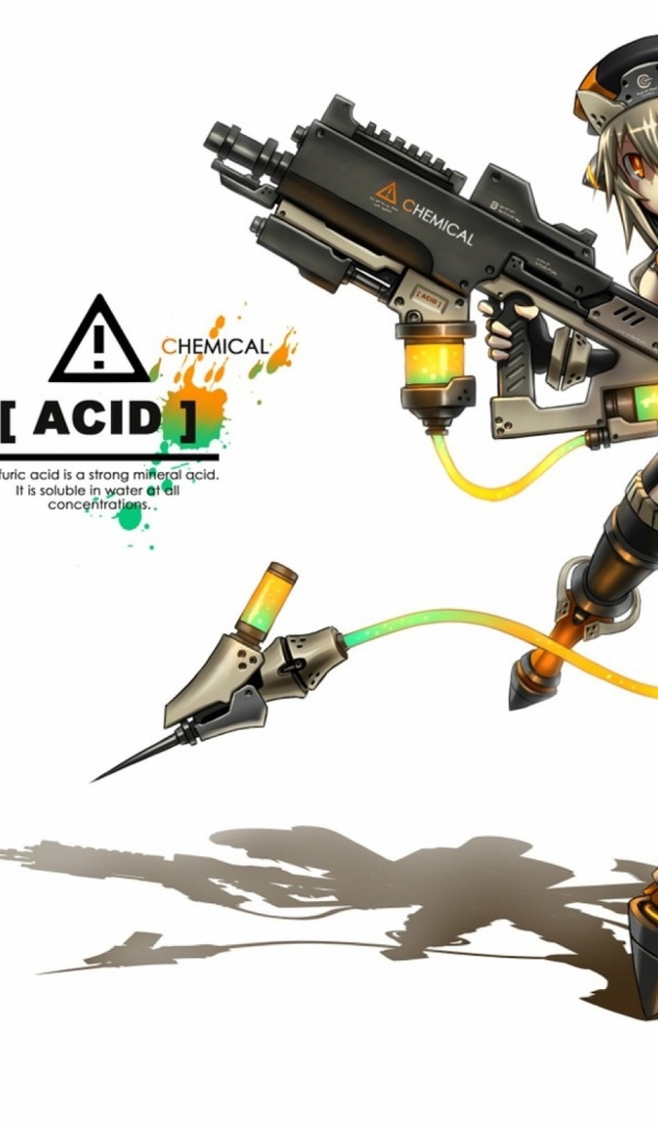 Девушка робот Gia Anime