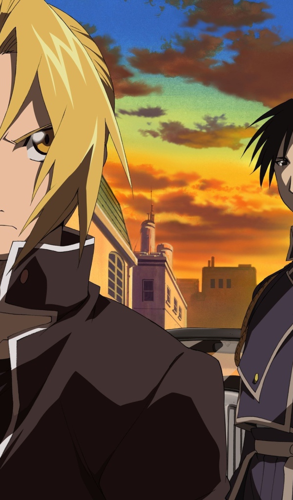 Рой Мустанг, парень аниме