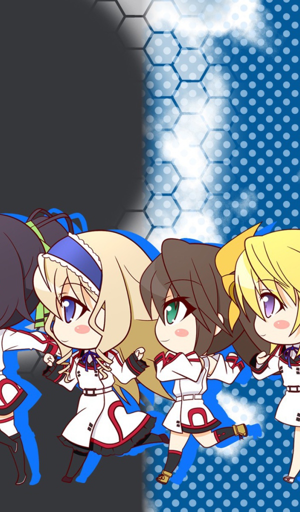 Бегущие персонажи аниме Бесконечные небеса