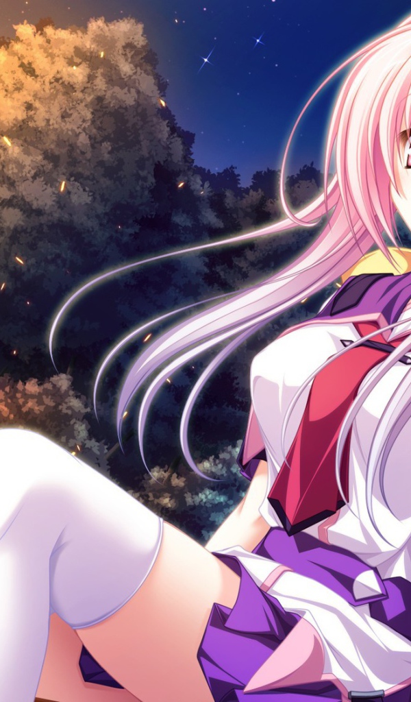 Школьница Мики из аниме Мост в звездное небо