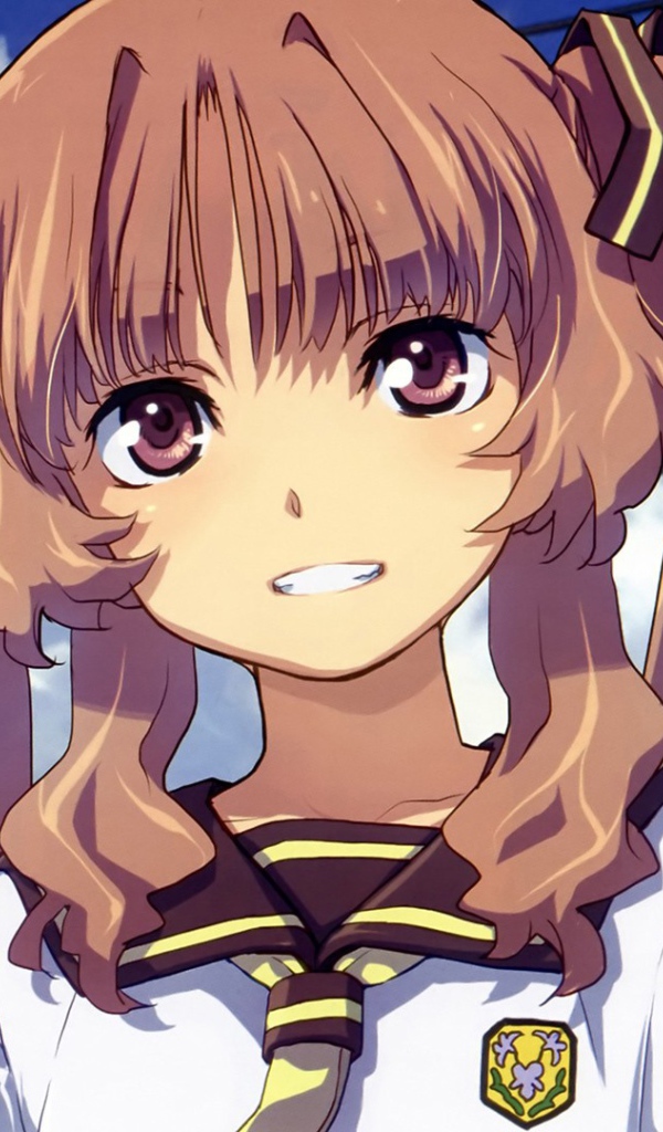 Школьница из аниме Ждём тебя летом