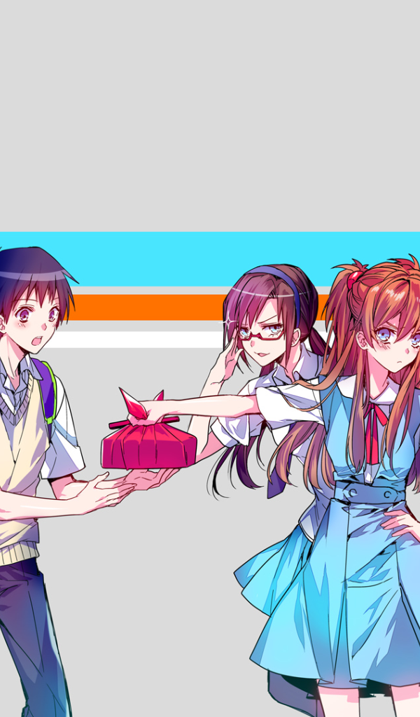 Девушка отказалась от подарка, аниме