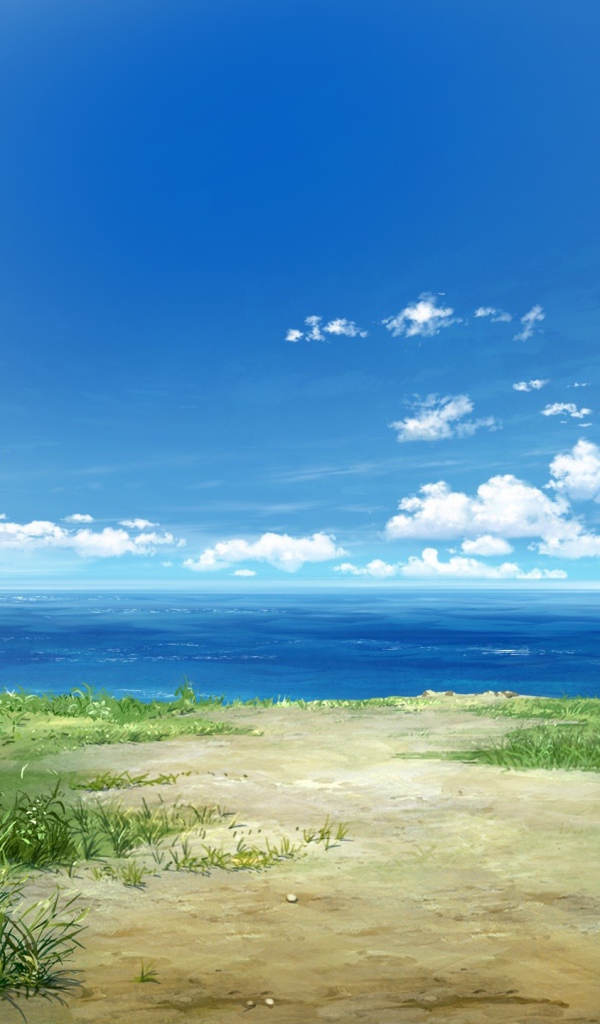 Море в аниме Натюрморт в серых тонах