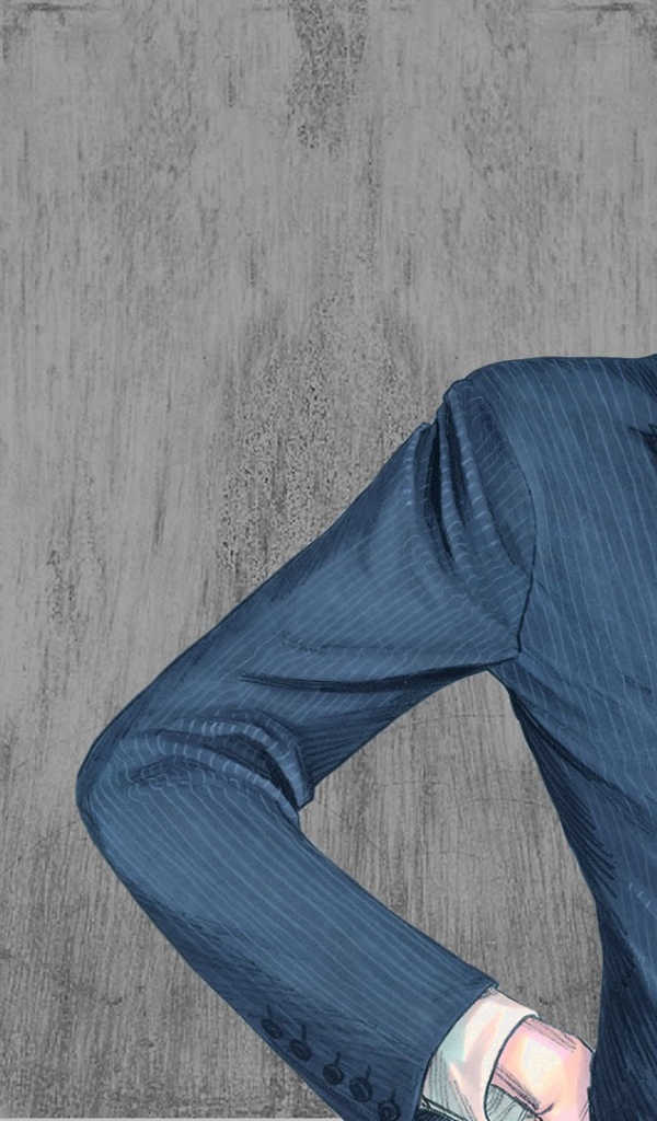 Стильный герой манги Зетман