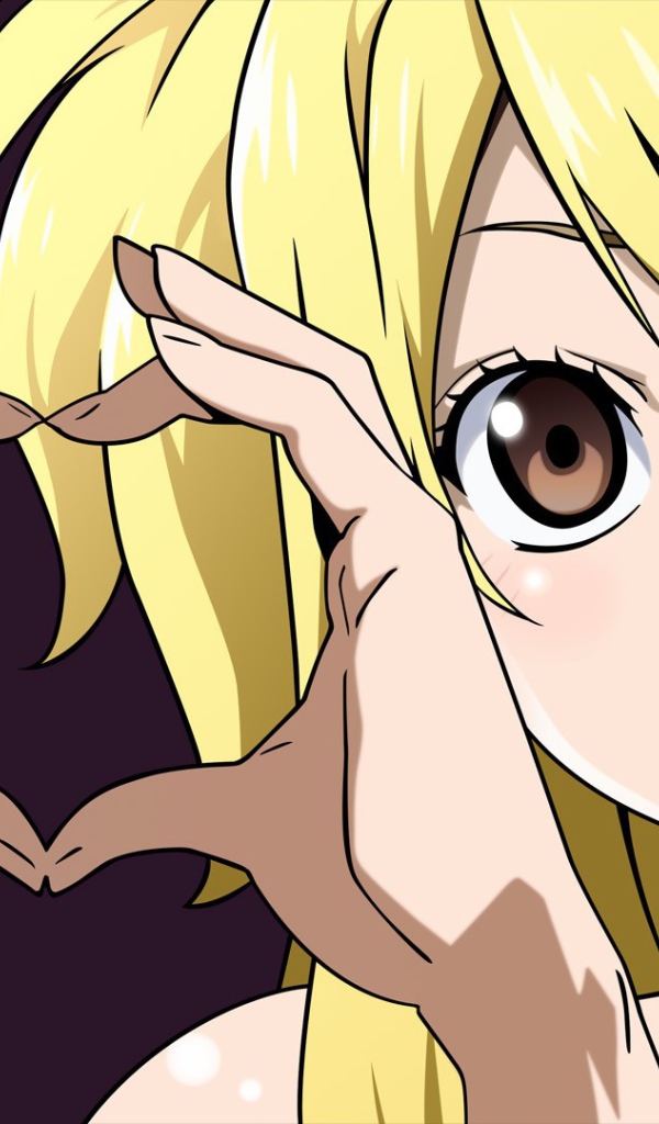 Милая девочка из аниме Сказка о хвосте феи