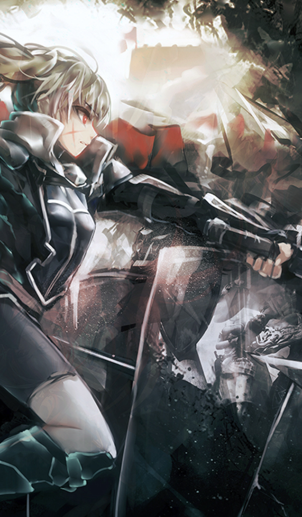 Сражение в аниме Pixiv Fantasia