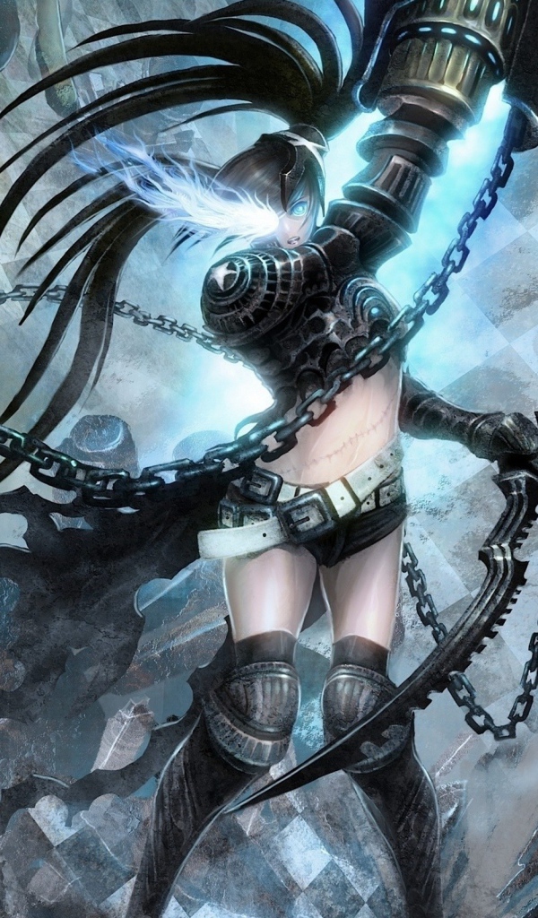 Сражение в аниме Стрелок с Черной скалы