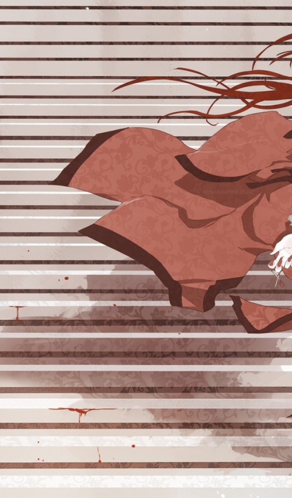 Девушка из аниме Тёмный дворецкий